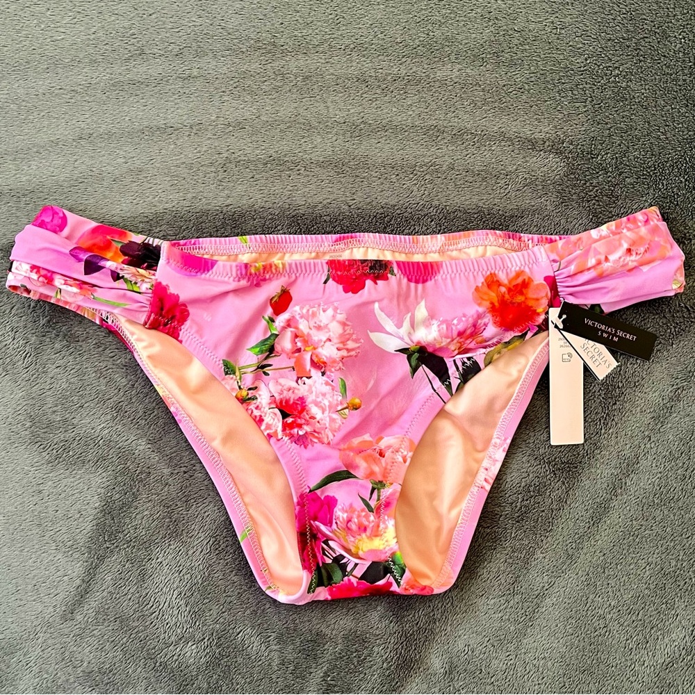NWT Victorias Secret Floral Swim Bottom